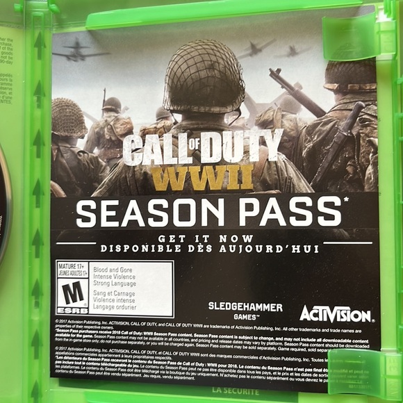 CALL OF DUTY WW11 for Xbox One - Picture 4 of 4